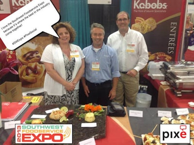 Fans shared why they love Southwest Foodservice Expo at the Pixe photo booth.