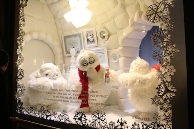 Saks Fifth Avenue: Telling the Tale of Yeti