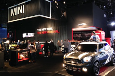 Mini Cooper at the Los Angeles Auto Show