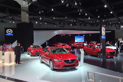 Mazda at the Los Angeles Auto Show