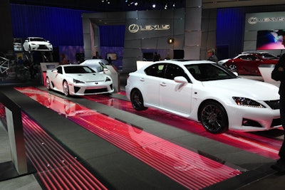 Lexus at the Los Angeles Auto Show