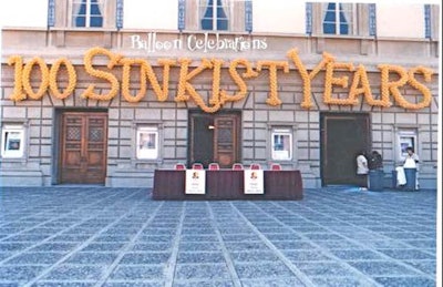 Logo 100 Sunkist Years