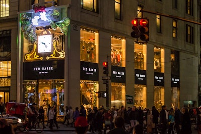 Ted Baker Holiday Façade