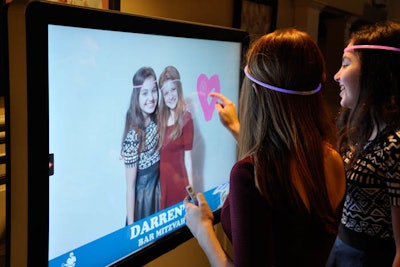 TouchPics is a great for sweet 16 birthdays and bar and bat mitzvah celebrations