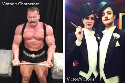 Vintage characters