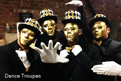 Dance troupes