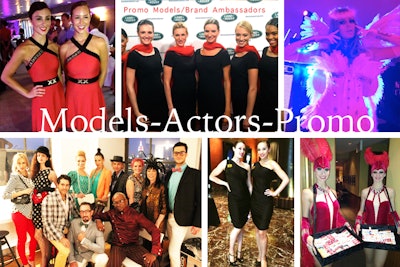 Promo, marketing, staffing, galas
