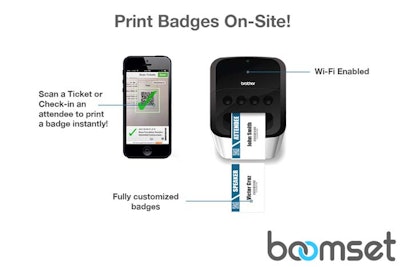 On-Site Badge Printing App by Boomset