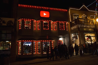 The two-story pop-up was at 596 Main Street, in the space that typically houses interior design store Root'd.