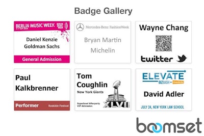 Customized badges