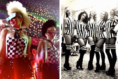 Funky/club dancers