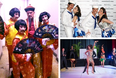 Custom dance shows