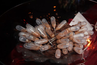 Hot Chocolate in Pipettes