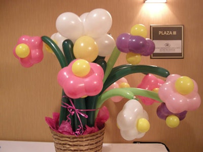Flower Balloon Bat Mitzvah And Cupcakes 017 3