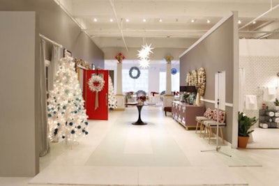 On set of Location05 corporate holiday pop up