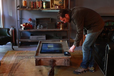 During the open houses, festival attendees could come into the pop-up and experiment with new Google technology, including the Nexus tablet.