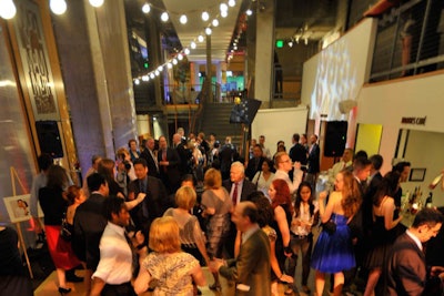 Dance floor in the Kogod Lobby