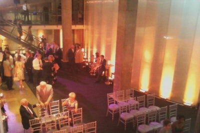 A Kogod Lobby ceremony
