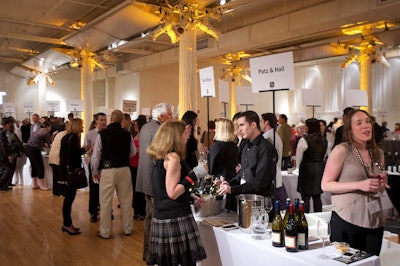 Wine & Spirits Magazine event at Metropolitan Pavilion