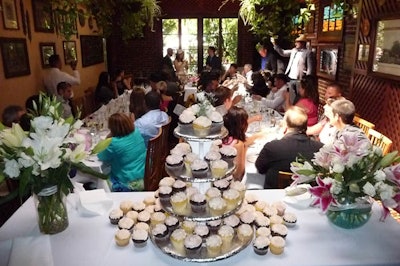 A wedding in the Casablanca room