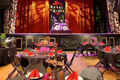 Music Hall Special Event Set Up