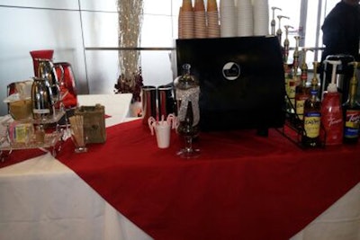 Our Standard Wedding Espresso Bar and Coffee Service