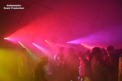Dance floor lighting