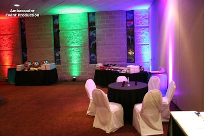 Uplighting multicolor