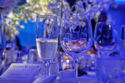 Crisp champagne, lets toast to the celebration of love!