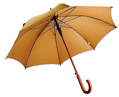 Superior Business Solutions offers eco-friendly umbrellas, from $14.98. The customizable rain accessories are made from 100 percent recycled materials.