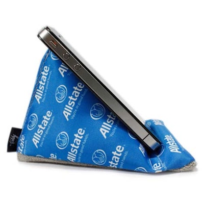 Axis Promotions Wedge Cell Phone Stand and Cleaner