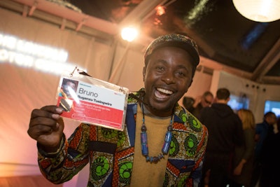 TEDActive's can't-miss oversize name badges are among the many ways the annual event encourages interaction versus more passive attendance.