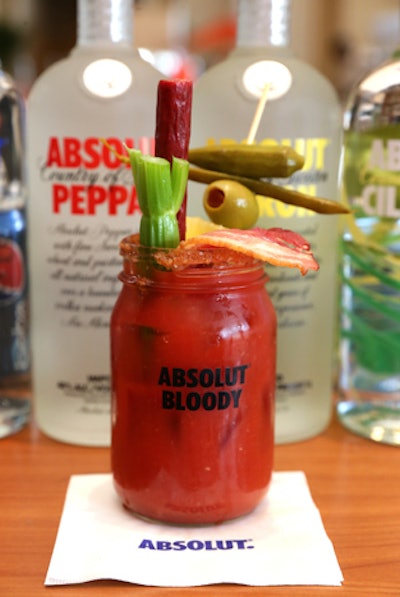 A Garnish-Packed Bloody Mary