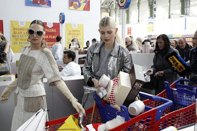 Stories in Pictures: Chanel Grocery Runway Show, Paris, ET Retail