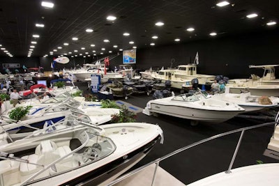Boat Show in Wilmington Hall