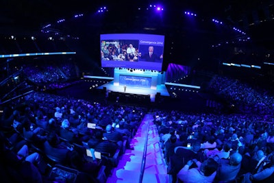 One perk for Preferred Access Pass holders at Microsoft Convergence was reserved seating at the keynote sessions.