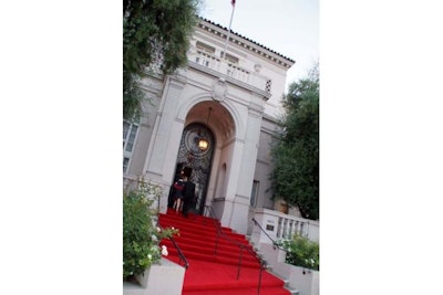 Guests entering the Ebell of Los Angelels