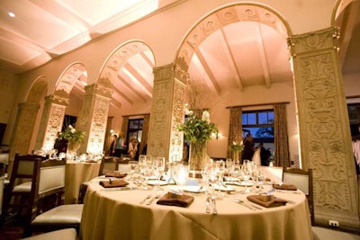 The carved archways of the Ebell Dining Room