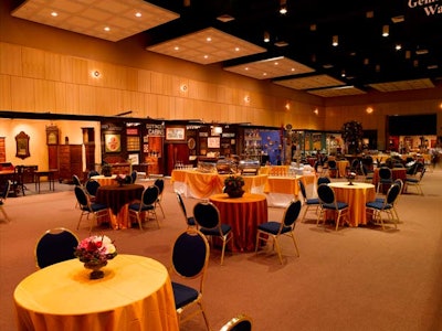 Exhibits in Governors’ Hall