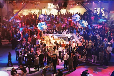 IBM celebrates during a conference in Amsterdam
