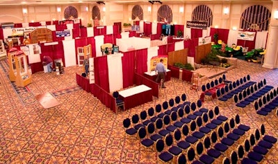 Exhibits & Theater Style in Riverfront Ballroom