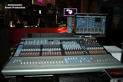 DigiDesign digital mixing console