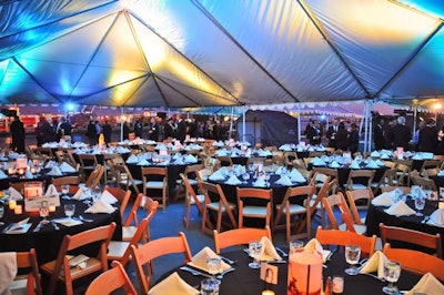 IOWA Tented at Night
