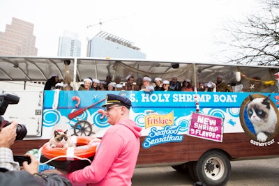 Friskies's S.S. Holy Shrimp Boat With Grumpy Cat