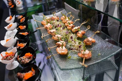 Delicious Catering Services dished out mouth-watering samples.