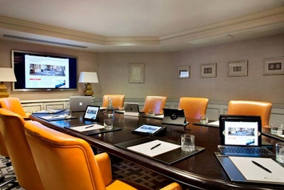 Executive Boardroom with technology