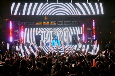 Steve Aoki at XS Nightclub in Las Vegas