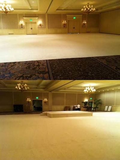 Ballroom for wedding