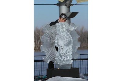 8 Max Ice Beat Factory Live Ice Sculpting Performance Art