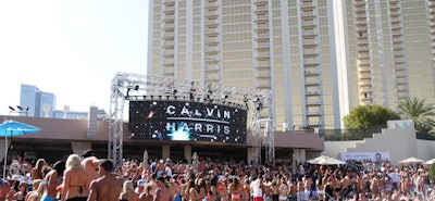 Calvin Harris at Wet Republic MGM Grand